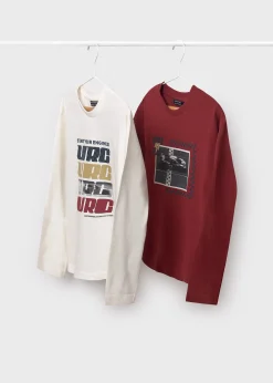BOY Mayoral Boy 2 Piece Motor Print Set