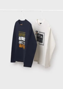 BOY Mayoral Boy 2 Piece Motor Print Set