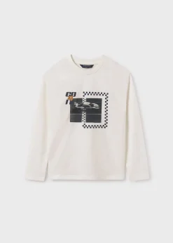 BOY Mayoral Boy 2 Piece Motor Print Set