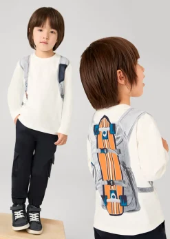 BOY Mayoral Boy Backpack Print T-Shirt