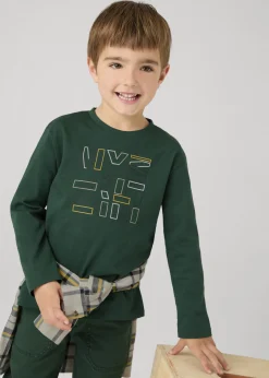 BOY Mayoral Boy Basic Lettering T-Shirt