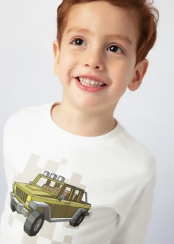 BOY Mayoral Boy Car T-shirt
