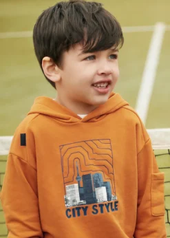 BOY Mayoral Boy City Print Hoodie