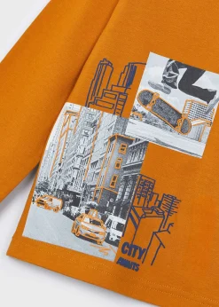 BOY Mayoral Boy City Print T-Shirt