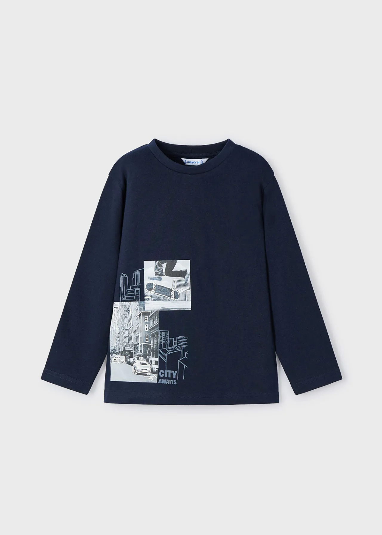 BOY Mayoral Boy City Print T-Shirt