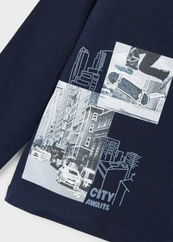 BOY Mayoral Boy City Print T-Shirt