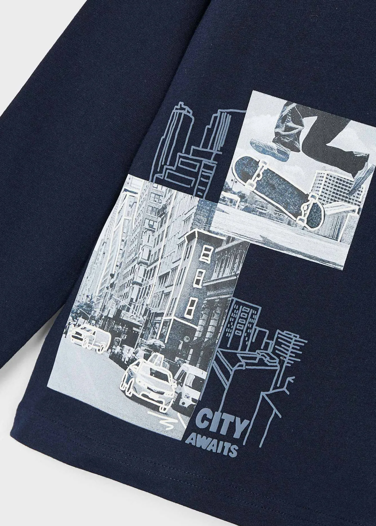 BOY Mayoral Boy City Print T-Shirt