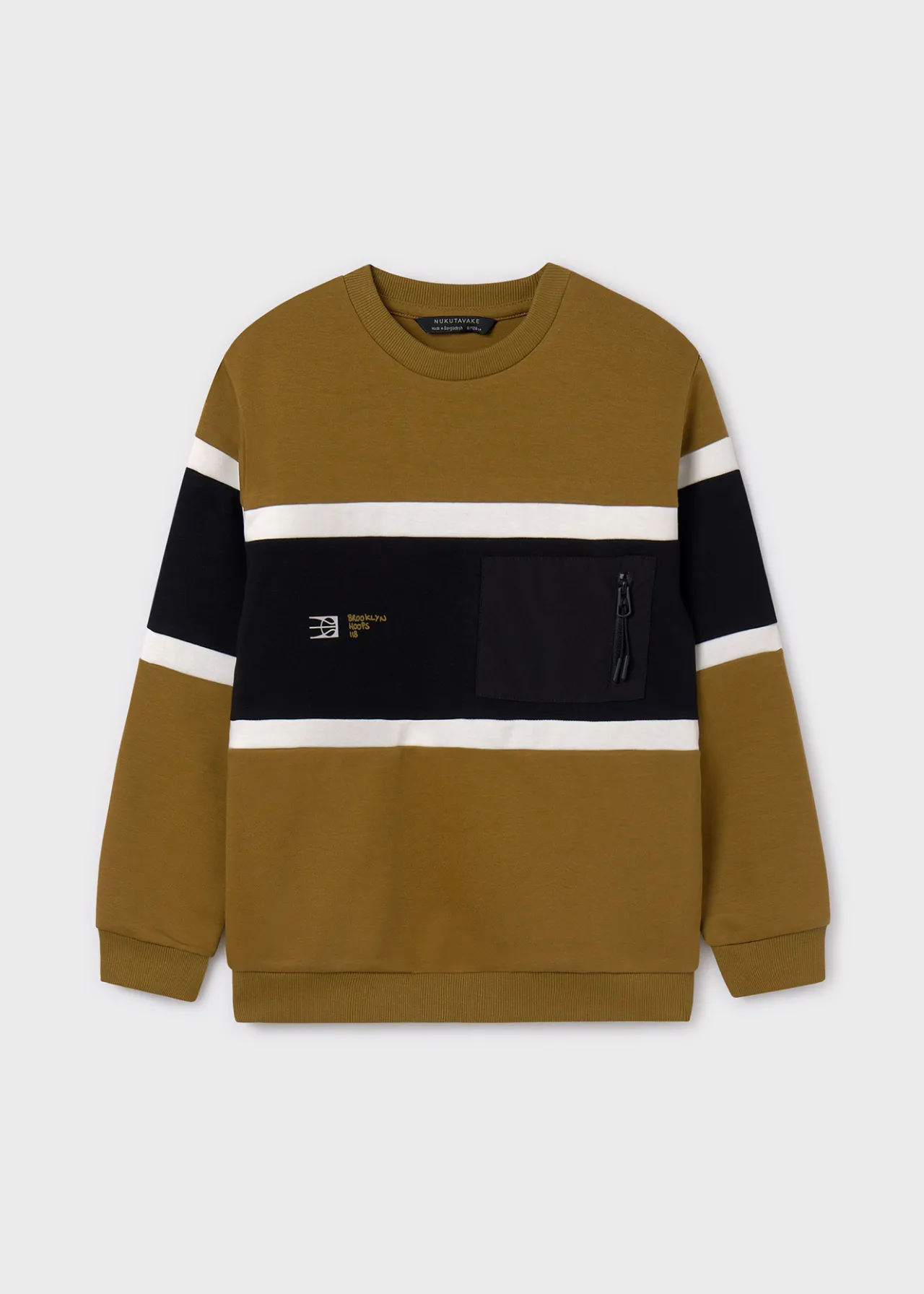 BOY Mayoral Boy Color Block Sweatshirt