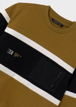 BOY Mayoral Boy Color Block Sweatshirt