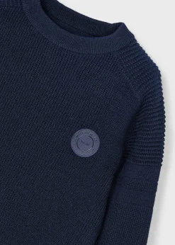 BOY Mayoral Boy Combined Knit Sweater