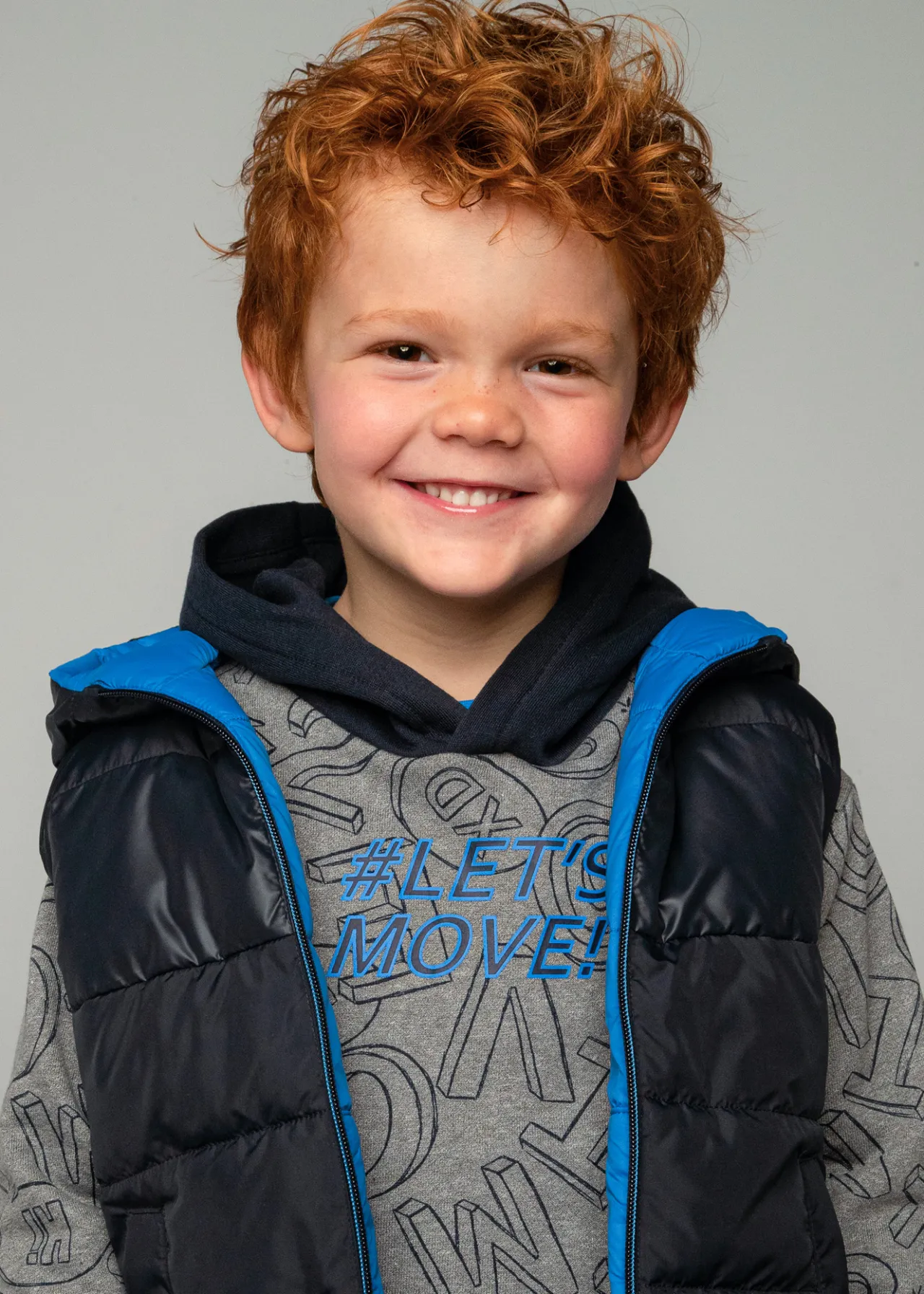 BOY Mayoral Boy Contrast Print Hoodie