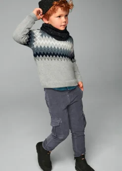 BOY Mayoral Boy Corduroy Cargo Pants