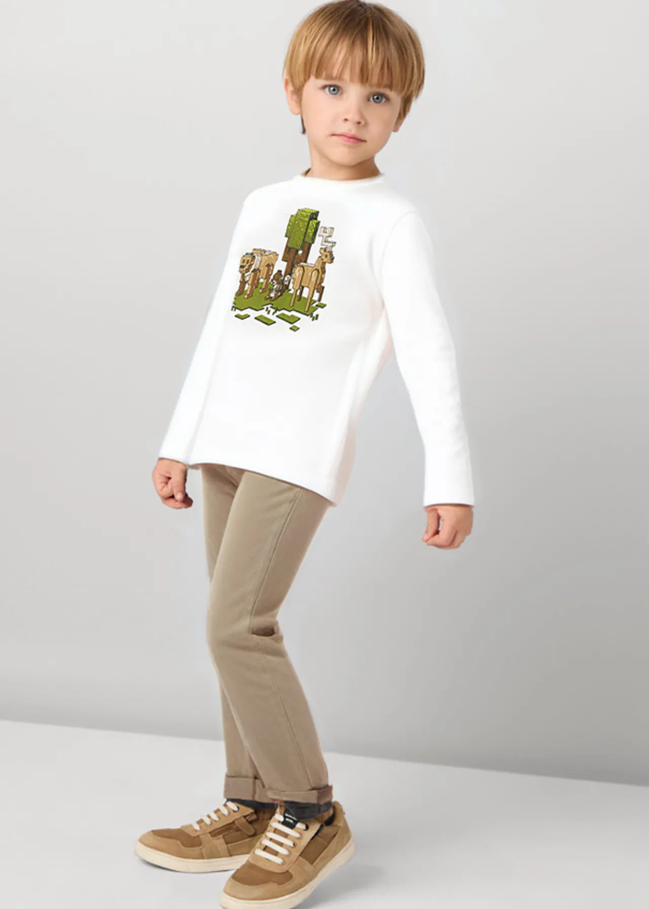 BOY Mayoral Boy Corduroy Slim Fit Pants