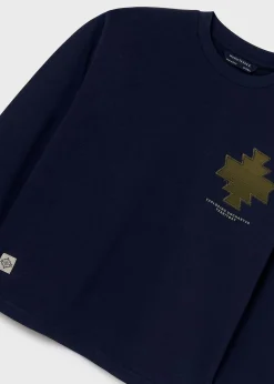 BOY Mayoral Boy Embossed Back Print T-Shirt