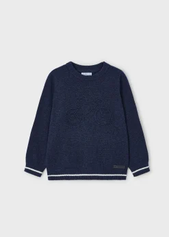 BOY Mayoral Boy Embossed Bike Sweater