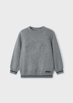 BOY Mayoral Boy Embossed Bike Sweater