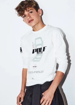 BOY Mayoral Boy Embossed Car Print T-Shirt