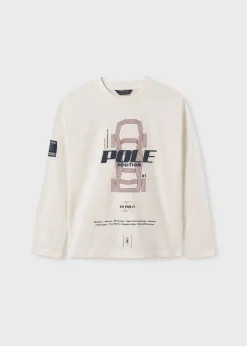 BOY Mayoral Boy Embossed Car Print T-Shirt