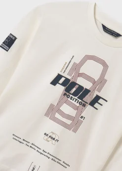 BOY Mayoral Boy Embossed Car Print T-Shirt