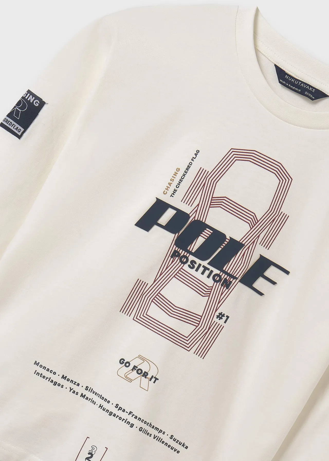 BOY Mayoral Boy Embossed Car Print T-Shirt