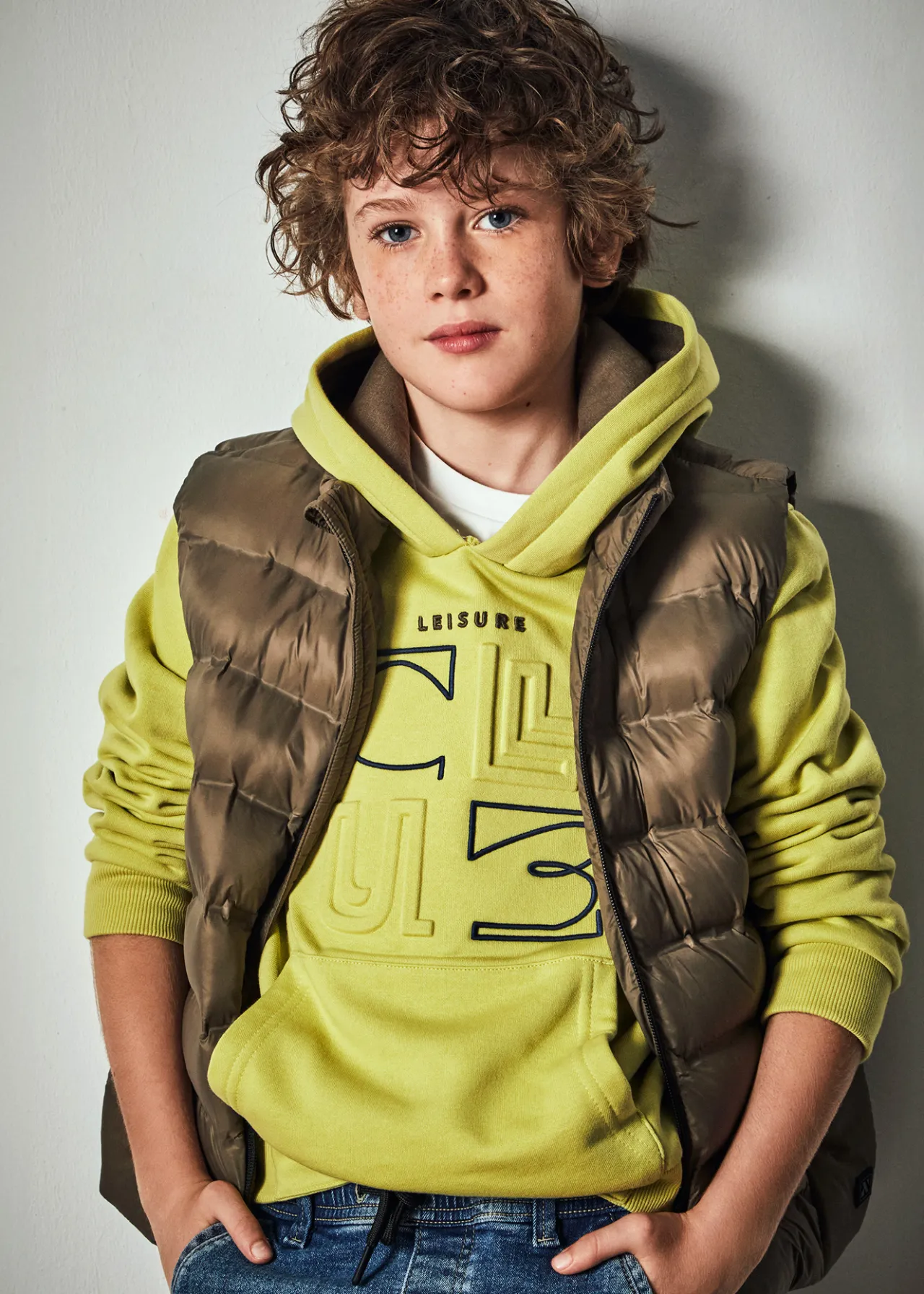 BOY Mayoral Boy Embossed Hoodie