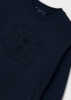 BOY Mayoral Boy Embossed Sweatshirt