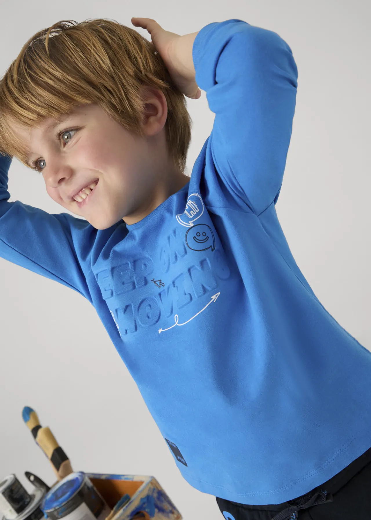 BOY Mayoral Boy Embossed T-shirt