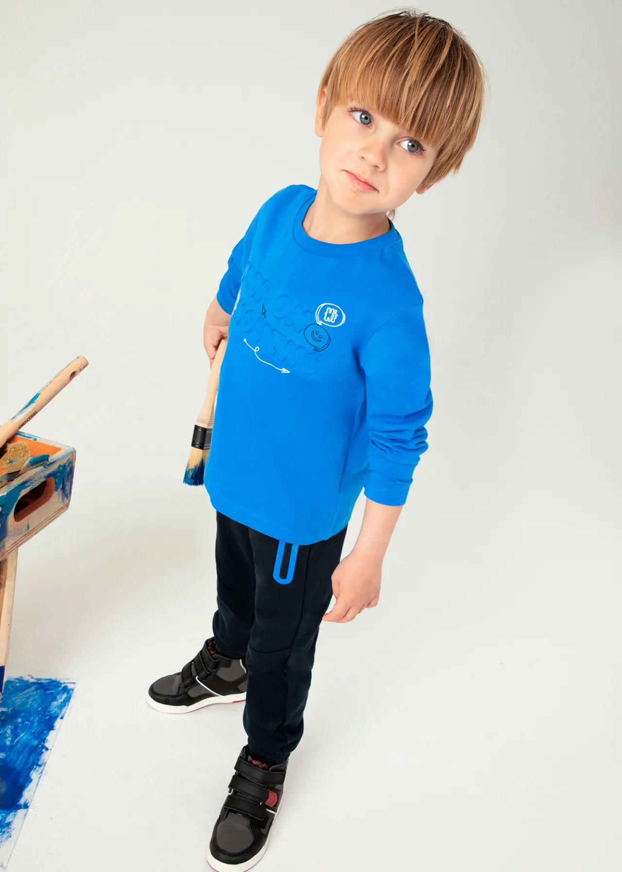 BOY Mayoral Boy Embossed T-shirt