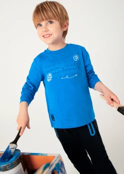 BOY Mayoral Boy Embossed T-shirt
