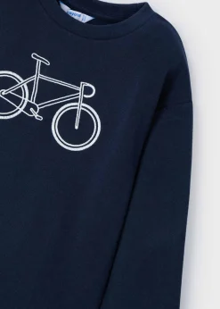 BOY Mayoral Boy Embroidered Bicycle T-Shirt