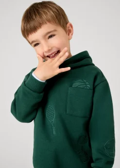 BOY Mayoral Boy Embroidered Hoodie
