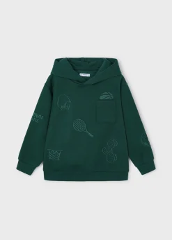 BOY Mayoral Boy Embroidered Hoodie