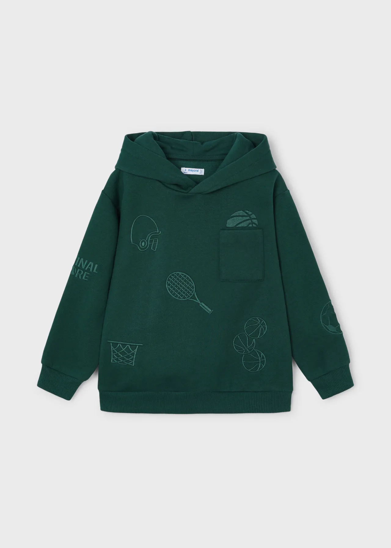 BOY Mayoral Boy Embroidered Hoodie