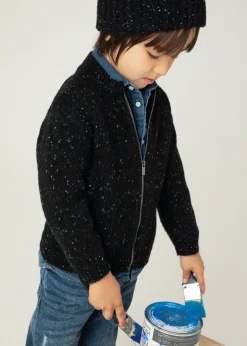 BOY Mayoral Boy Fleck Zip Cardigan