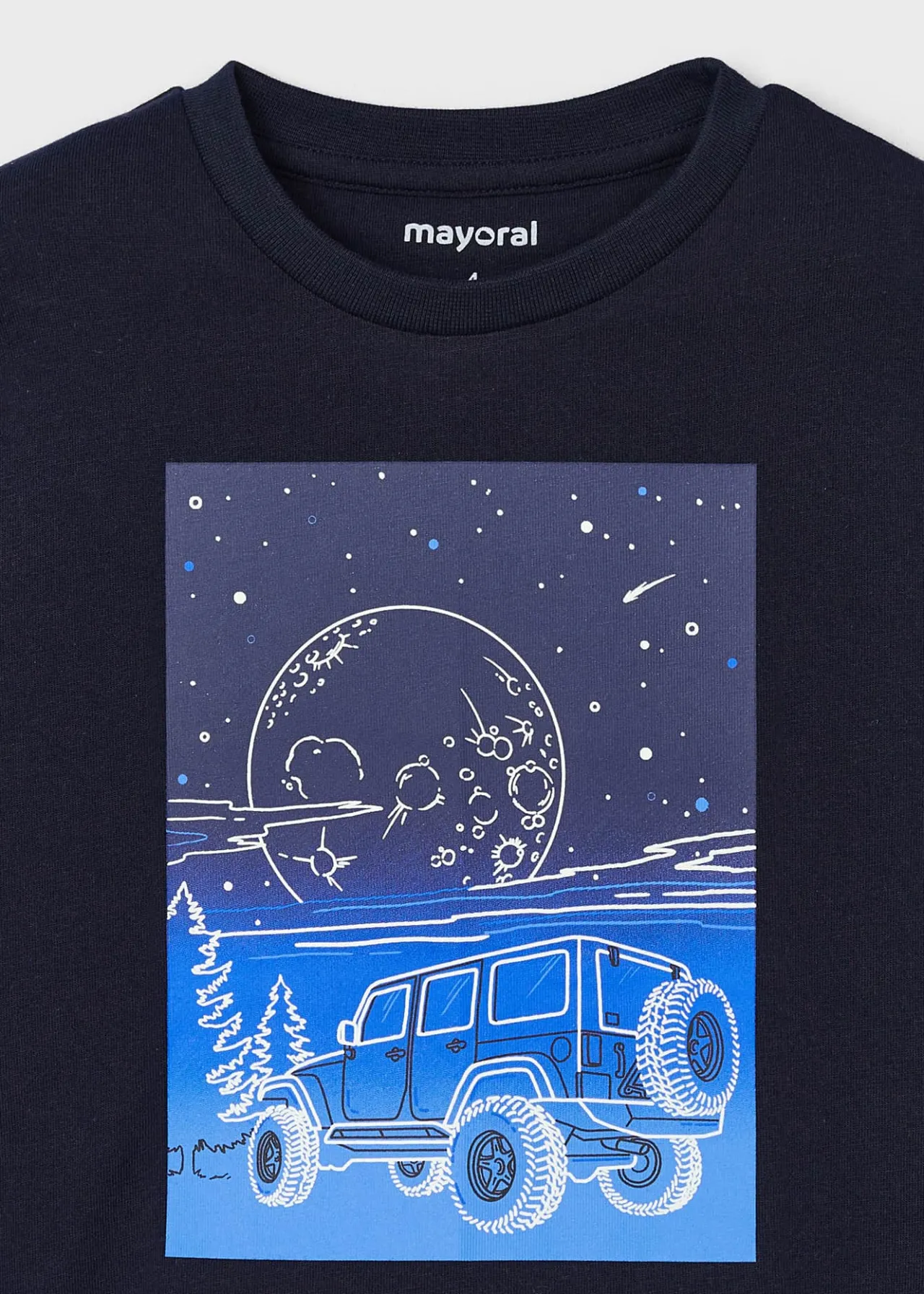 BOY Mayoral Boy Glow in the Dark Print T-Shirt