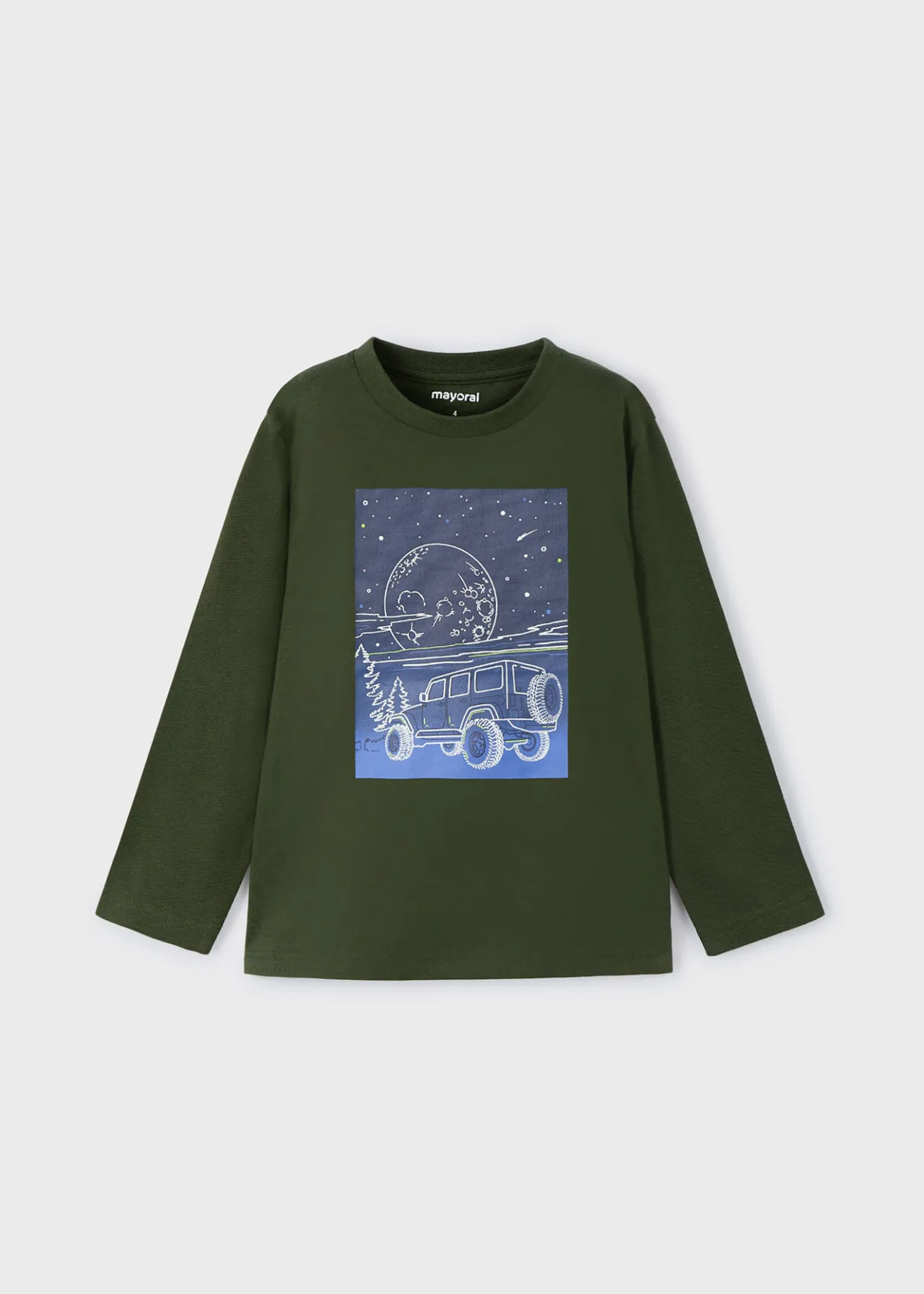 BOY Mayoral Boy Glow in the Dark Print T-Shirt