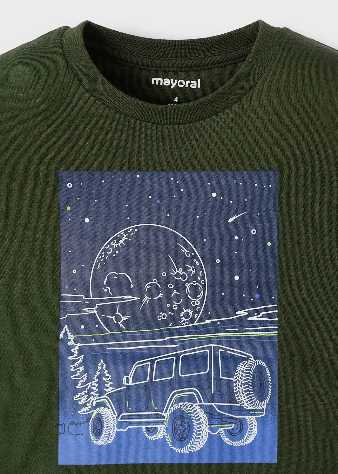 BOY Mayoral Boy Glow in the Dark Print T-Shirt