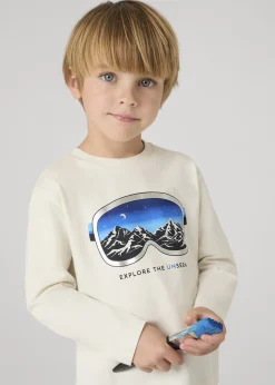 BOY Mayoral Boy Goggles Print T-Shirt