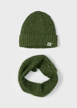 BOY Mayoral Boy Hat and Neck Warmer