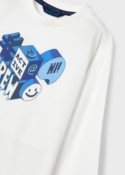 BOY Mayoral Boy Interactive QR Game T-Shirt
