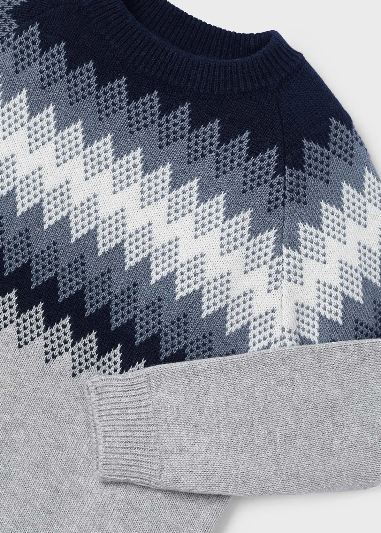 BOY Mayoral Boy Jacquard Sweater
