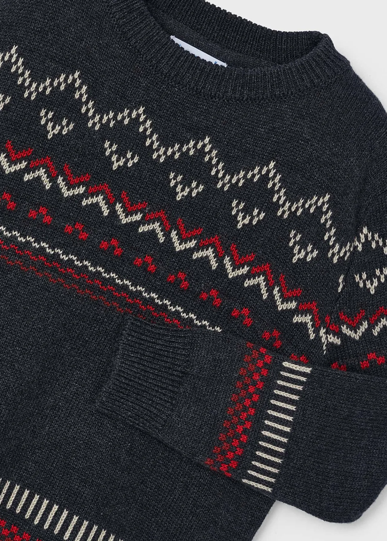 BOY Mayoral Boy Jacquard Sweater