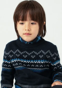 BOY Mayoral Boy Jacquard Sweater