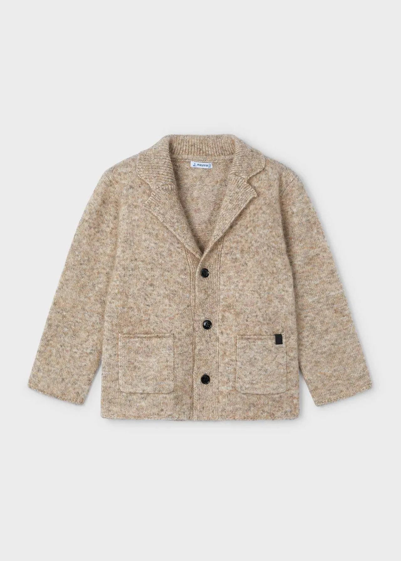 BOY Mayoral Boy Knit Lapel Collar Cardigan