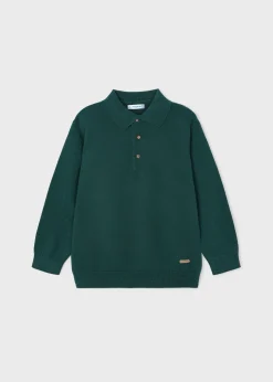 BOY Mayoral Boy Knit Polo Shirt