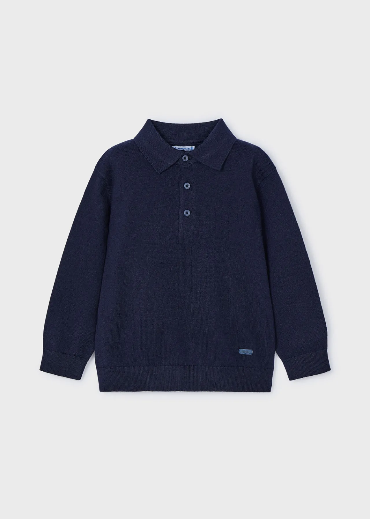 BOY Mayoral Boy Knit Polo Shirt