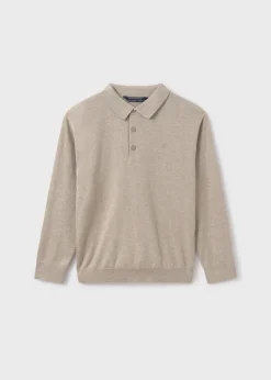BOY Mayoral Boy Knit Polo Shirt