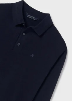 BOY Mayoral Boy Knit Polo Shirt