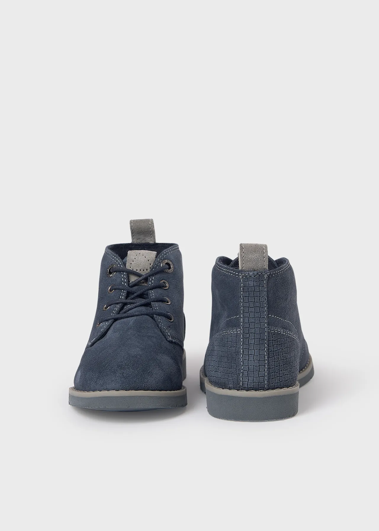 BOY Mayoral Boy Lace-Up Suede Ankle Boots