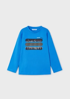 BOY Mayoral Boy Lenticular Print T-Shirt